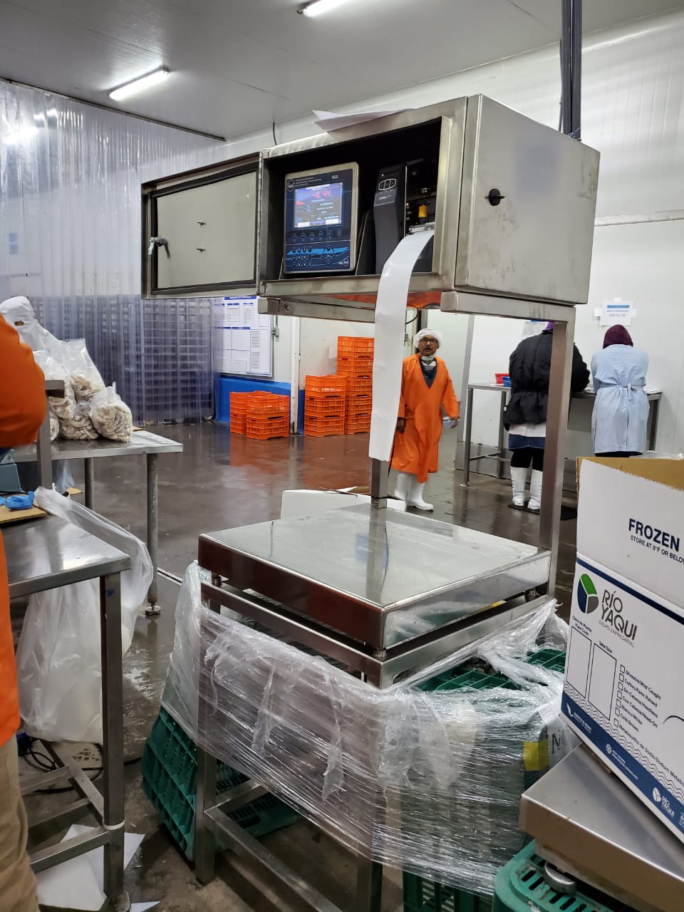 Foto Real de Lector de código de barras